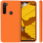 Мягкий Soft Touch чехол из силикона для XIAOMI REDMI NOTE 8T с бархатной подкладкой