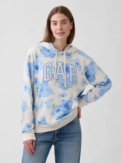 Свитшот из махровой ткани с логотипом Gap - GAP