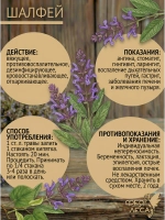 Шалфей цветы сушеные для чая и декора