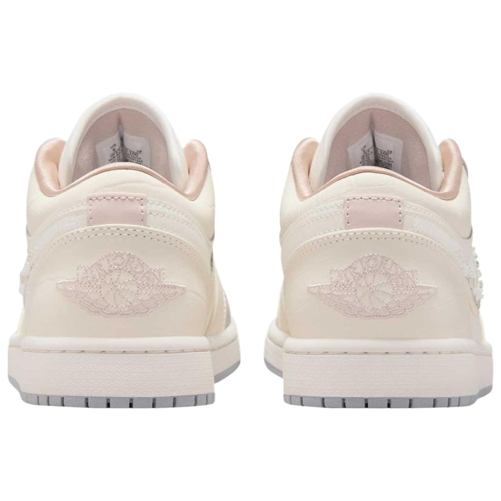 Jordan Air Jordan 1 Cushioning Low top Vintage Basketball Shoes Women's Ecru