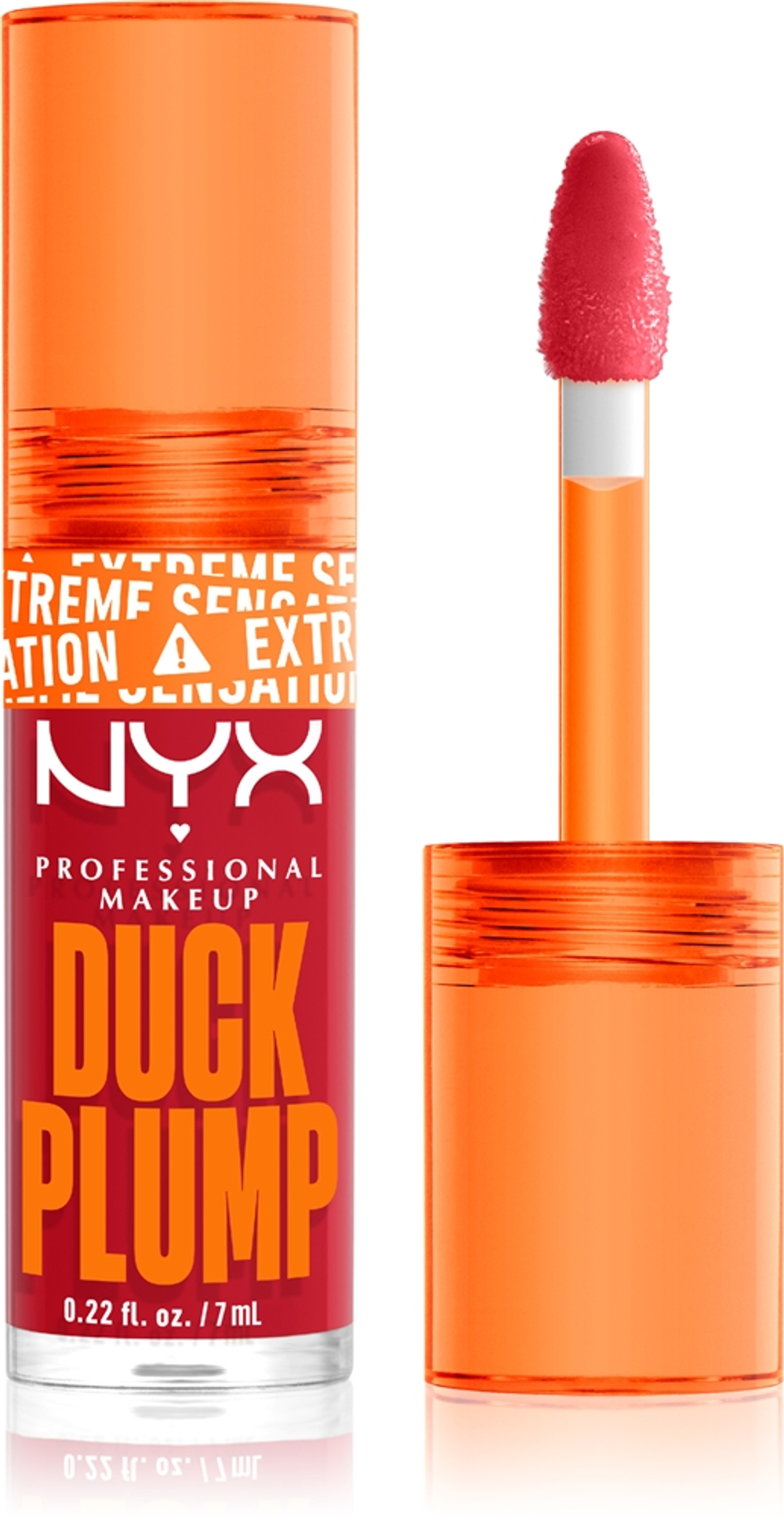 NYX Professional Makeup Duck Plump - Блеск для губ с эффектом увеличения оттенок 19 Cherry Spice, 7 ml