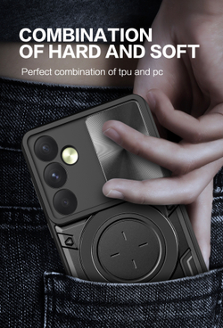 Чехол с кольцом Big Ring Case для Samsung Galaxy A55