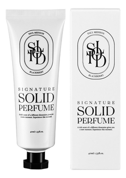 PAUL MEDISON Парфюмированный крем для тела с ароматом ежевики- Signature Solid Perfume Blackberry , 40мл