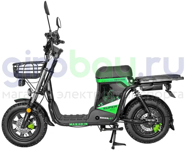 Электроскутер MAIKAOLIN Monster H10 Super 1200W (60V/40Ah) фото №4