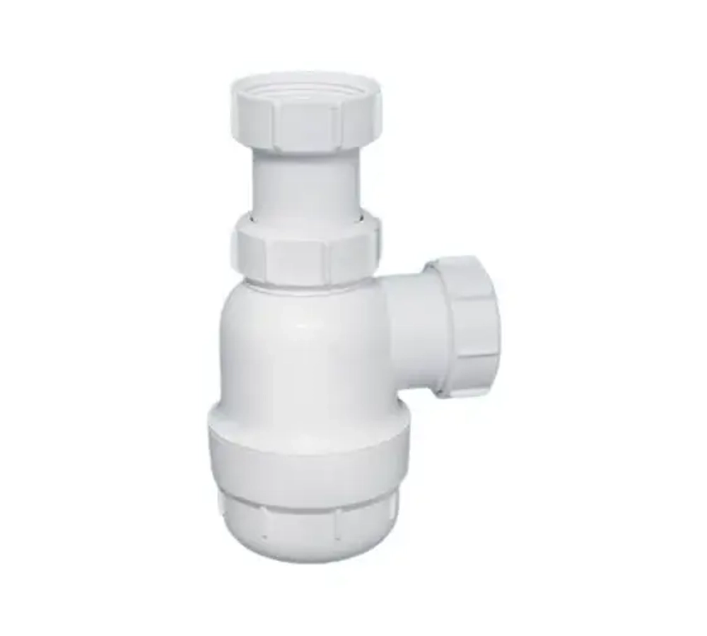 Сифон McALPIN бутылоч. 11/2х40мм б/вып.,выход 40мм компрес. MRSK2-NW-MINI