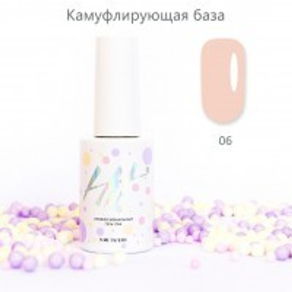 Камуфлирующая база №06 ТМ "HIT gel", 9 мл