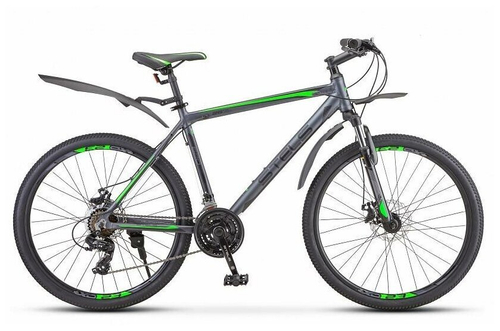 Велосипед Stels Navigator 620 MD 26" рама 14,цвет Антрацитовый