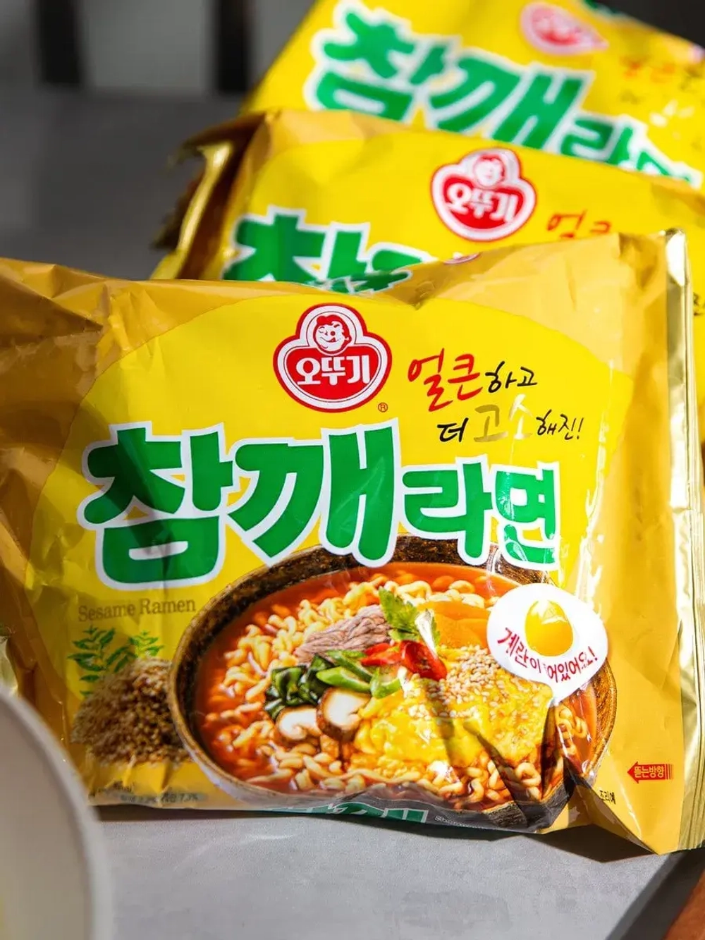 Лапша Sesame Ramen Оттоги со вкусом кунжута 115 г * 3 шт