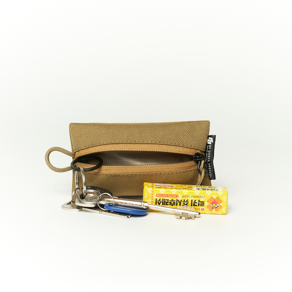 Fabric Key Wallet песочный