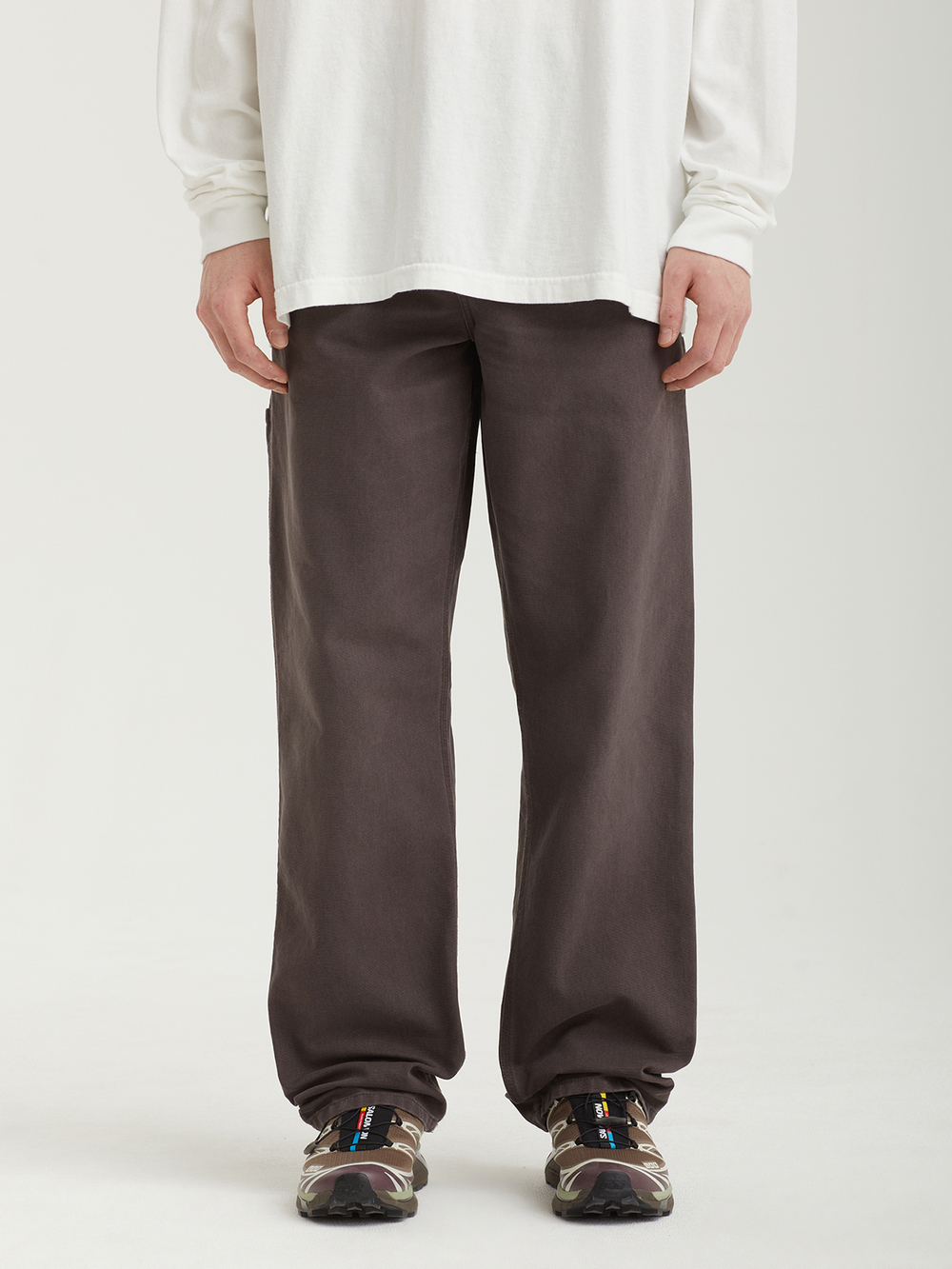 Мужские Брюки (Relaxed Straight Fit) Single Knee