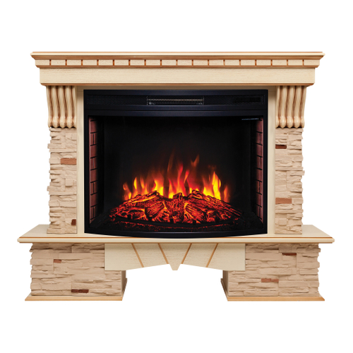 Каминокомплект Real Flame Sorento 33/33W WT с очагом Firespace 33