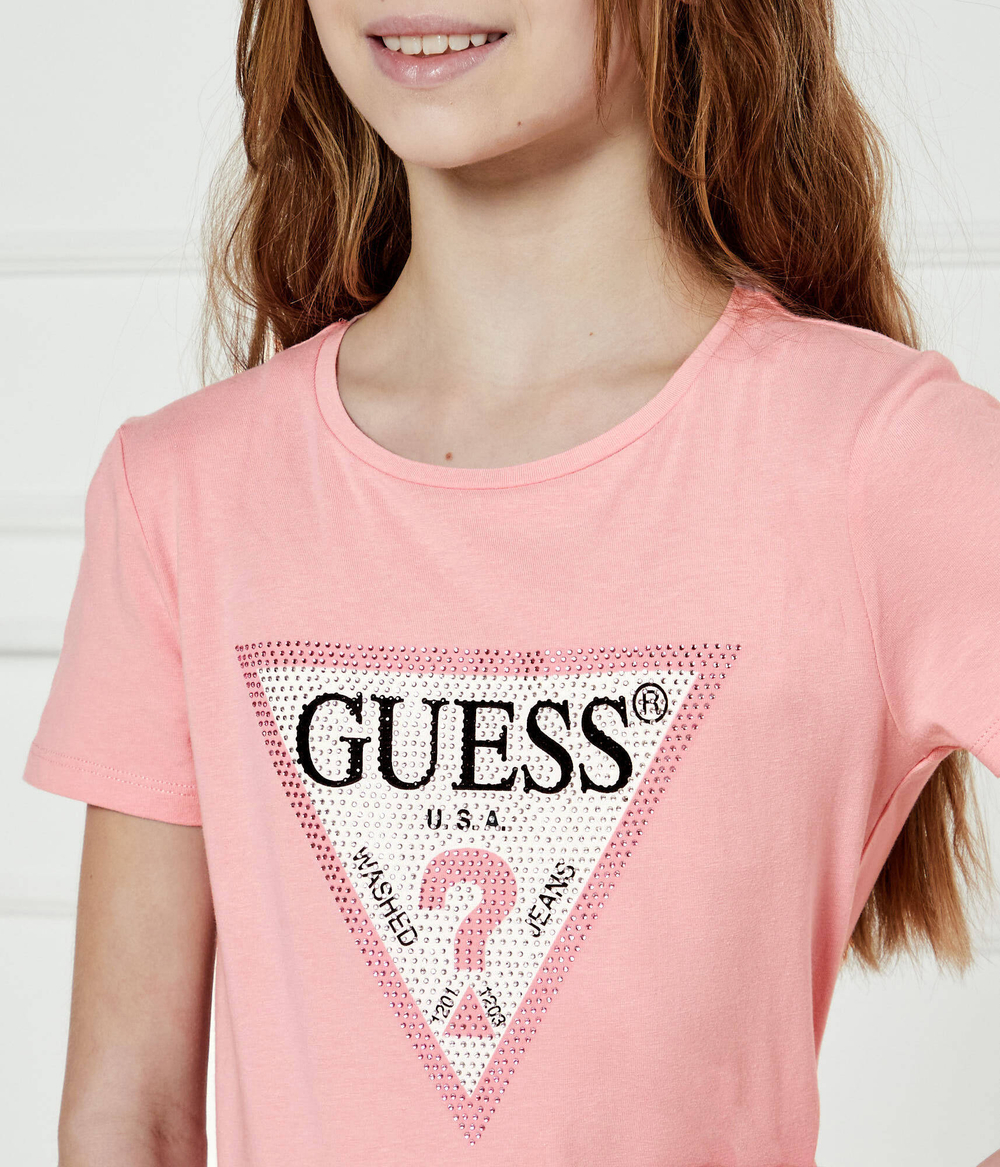 Футболка Guess - розовый(J2YI51 K6YW1)