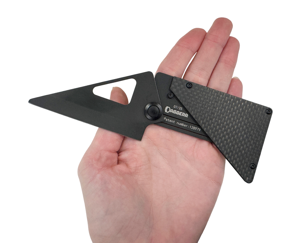 Нож Cardknife Black Daggerr, 8Cr13MoV, CRDKNFBK