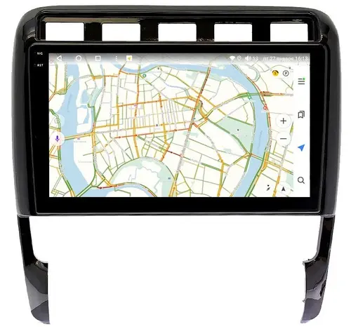 Магнитола для Porsche Cayenne 2002-2010 - Vaycar VA61-0443-2K на Android 13, Быстрая, 2K QLED, CarPlay, 4G SIM-слот