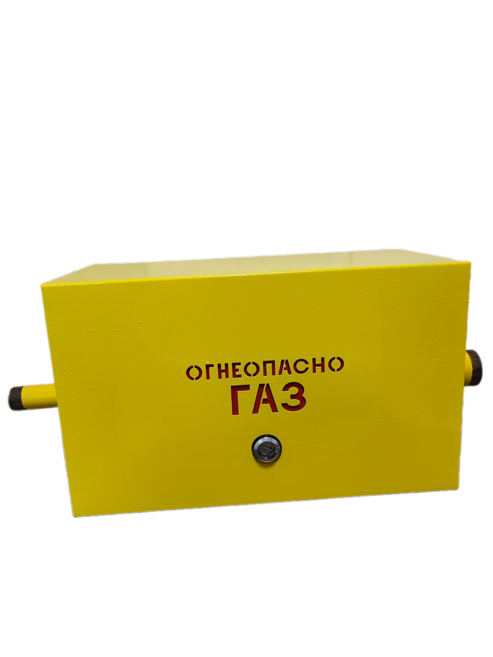 Шкафной газораспределительный пункт ГРПШ ОХТА-RF-10-1-ЛП-Ф (желтый)