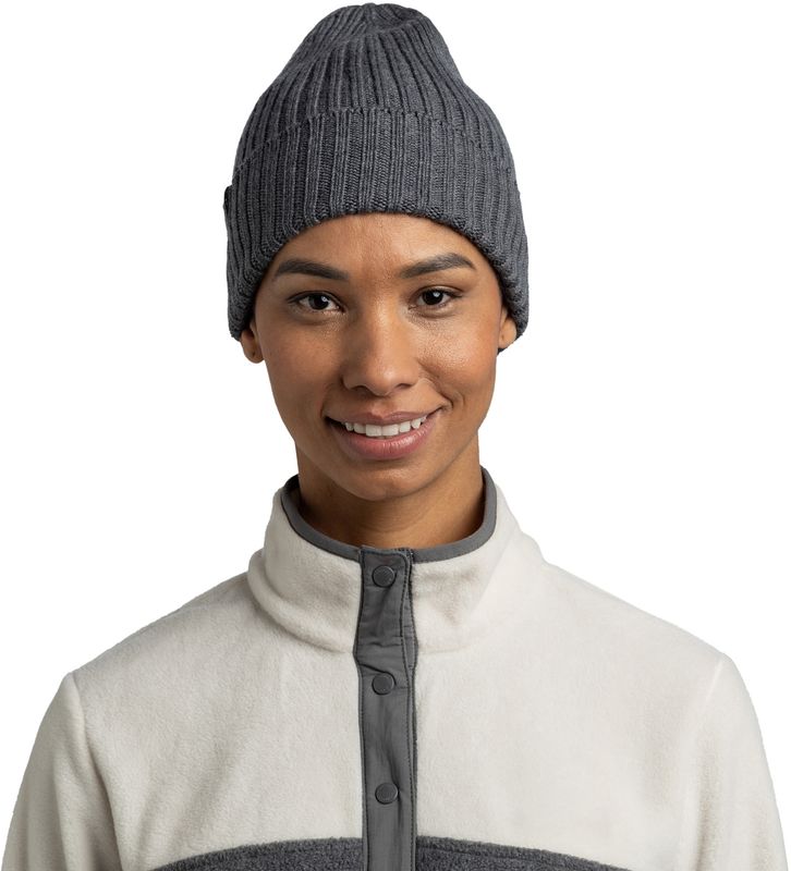 Шапка вязаная Buff Knitted Norval Grey Heather Фото 2