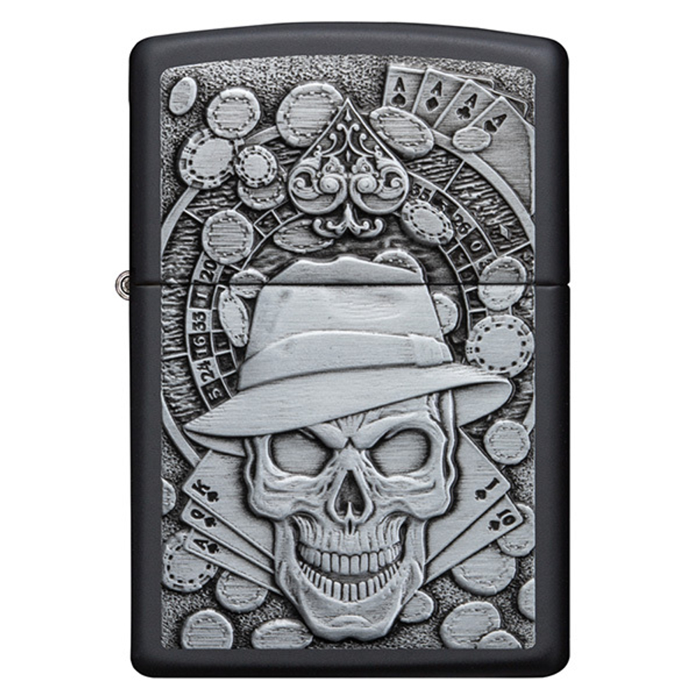 Зажигалка Zippo Classic с покрытием Black Matte