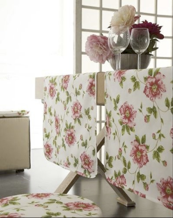 Скатерть 180 Anna Maria 3070 Peony White