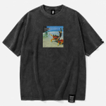 Футболка SHMOT "THE FAT OF THE LAND" GARMENT DYE Черный