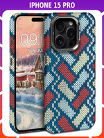Дизайнерский чехол для IPHONE 15 PRO с камерой-подставкой и MagSafe