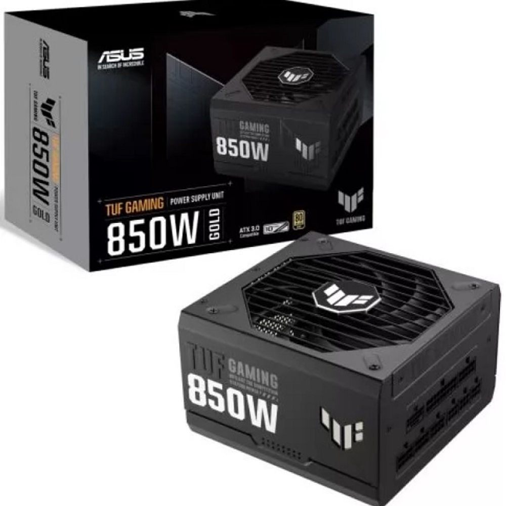 Блок питания ASUS 850W TUF-GAMING-850G, модульный, 135 mm, 16 Pin PCIe 5.0, 80 PLUS Gold (90YE00S2-B0NA00)
