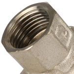 Кран шаровой ITAP IDEAL 1/2" угловой с американкой (бабочка)