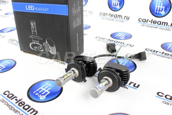 Автолампы светодиодные LED Headlight 6000к цоколь H4