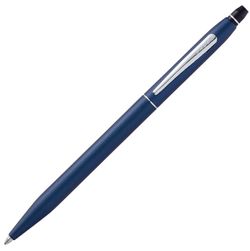 Шариковая ручка Cross Click мат синяя CT с 2 гел стерж Fblack блистер (AT0622S-121)