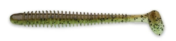 Приманка силиконовая Keitech Swing Impact 4" #401 Green Pumkin / Charteu
