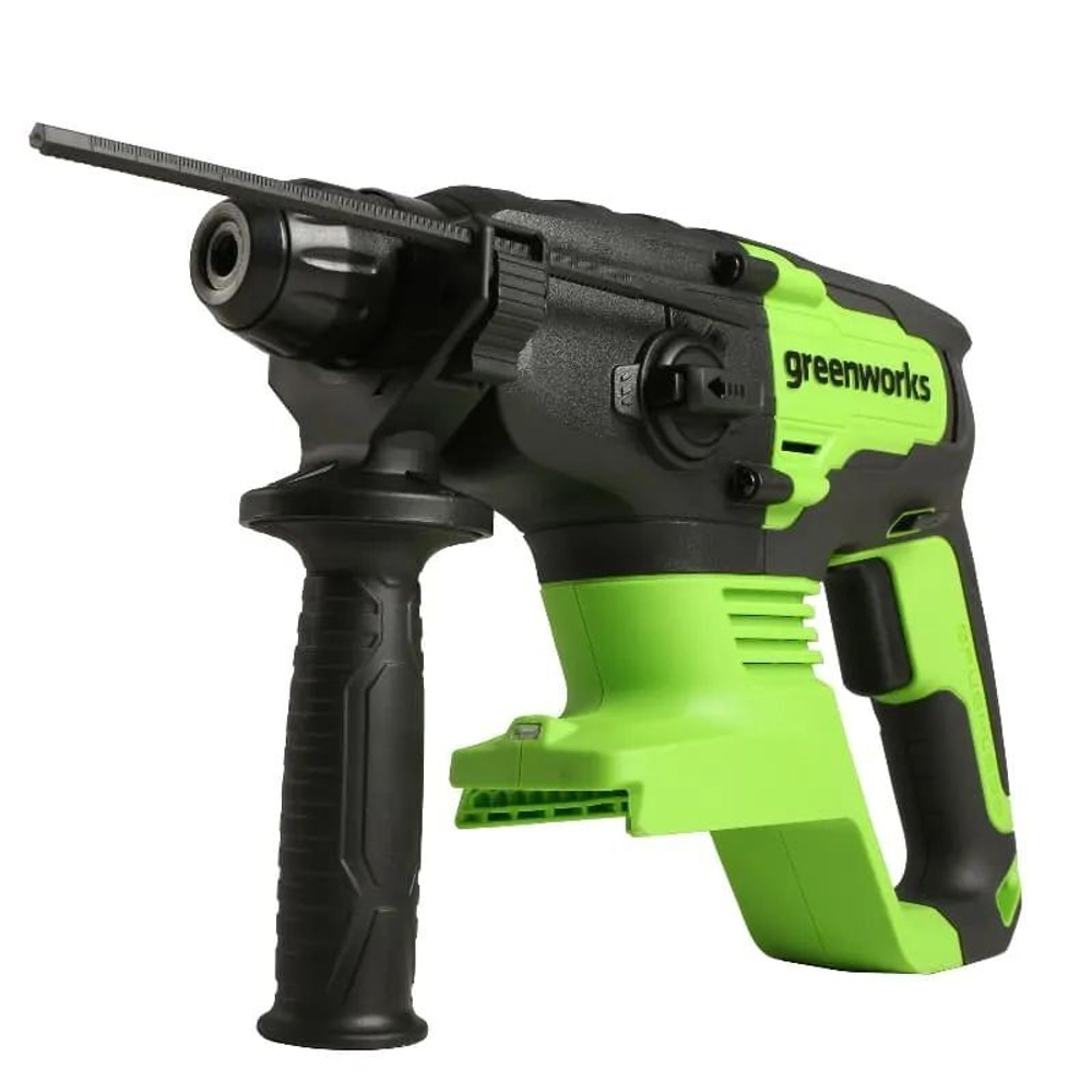 Перфоратор аккумуляторный G24HD, Greenworks 24В без АКБ и ЗУ