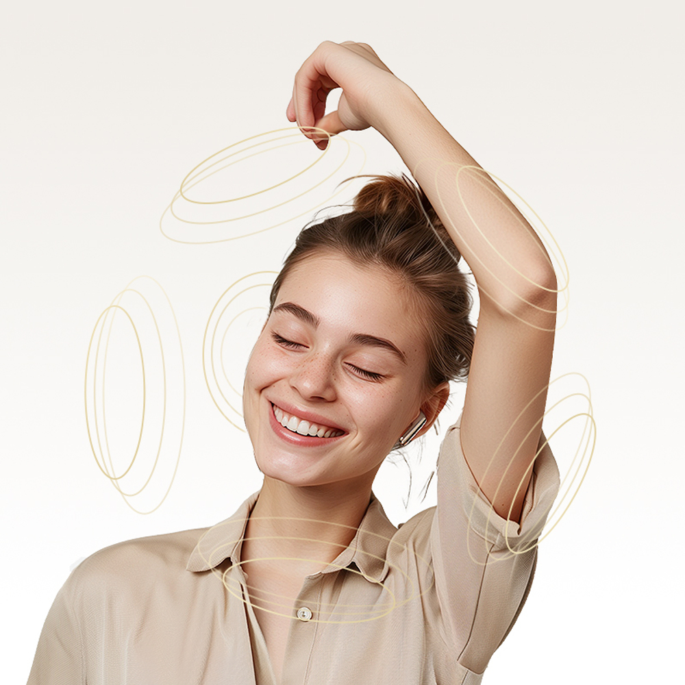 Беспроводные наушники внутриканальные QCY MeloBuds Pro (белые)