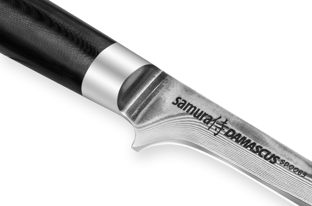 Нож кухонный обвалочный 16.5см Samura Damascus