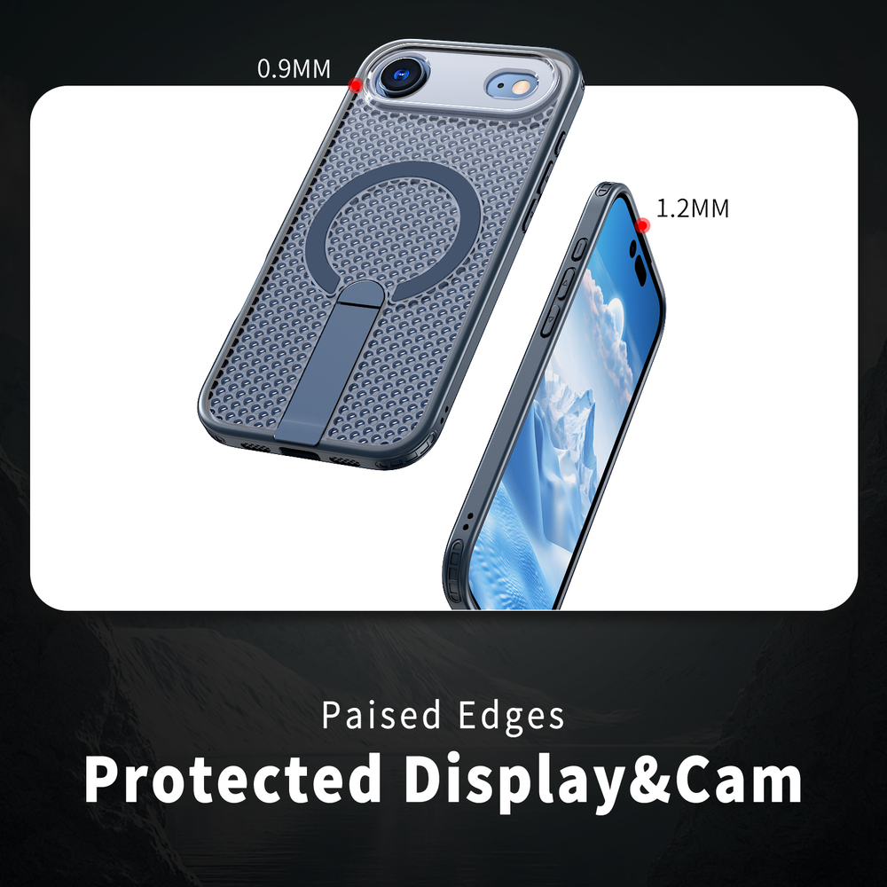 Прозрачный чехол Mesh Pro Magnetic Case для iPhone 17 Air