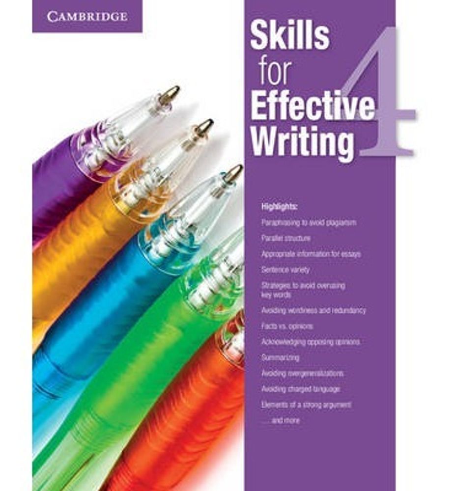 Skills for Effective Writing 4 SB Skills for Effective Writing 4 SB