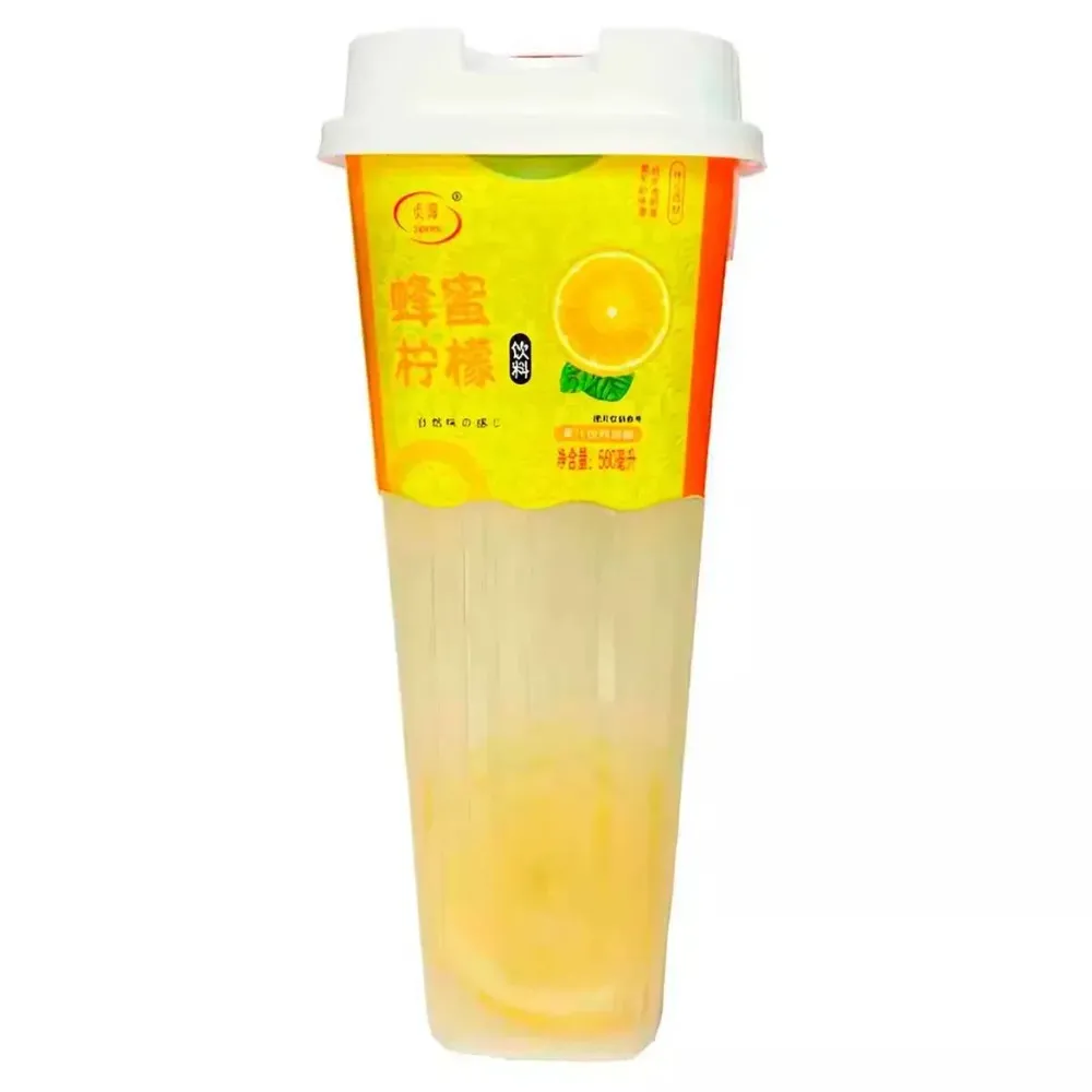Напиток Zhenchun Bubble Tea Лимон 560мл