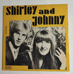 Винтажная виниловая пластинка LP Shirley And Johnny (Румыния 1972)