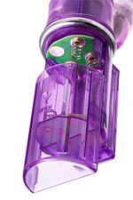 Ротационный вибратор с крупными бусинками A-Toys High Tech Vibrator (8 режимов вибрации, 4 ротации) (Цвет: фиолетовый)