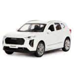 Модель ин. мет. "Haval Jolion" 12см, двери, багаж, белый, коробка JOLION-12-WH (Технопарк)