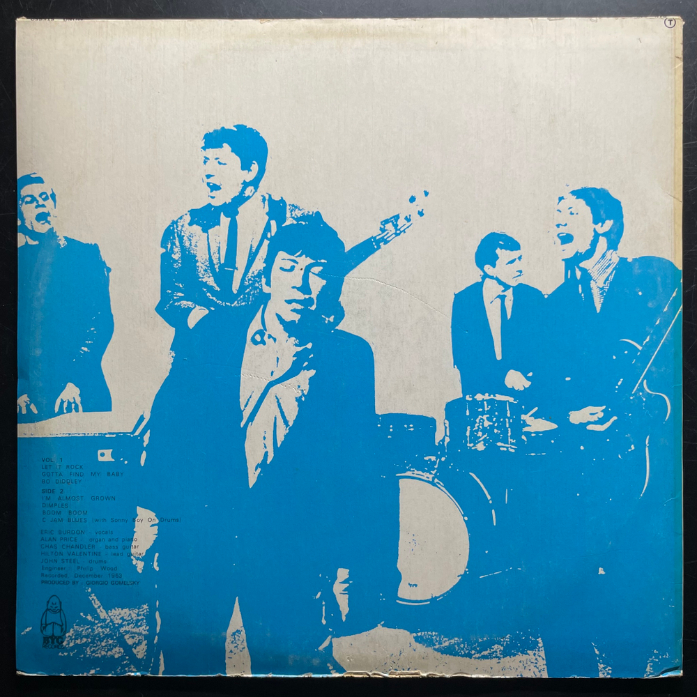 Eric Burdon + Animals ‎– Faces And Places Vol. 1 (Франция 1972г.)