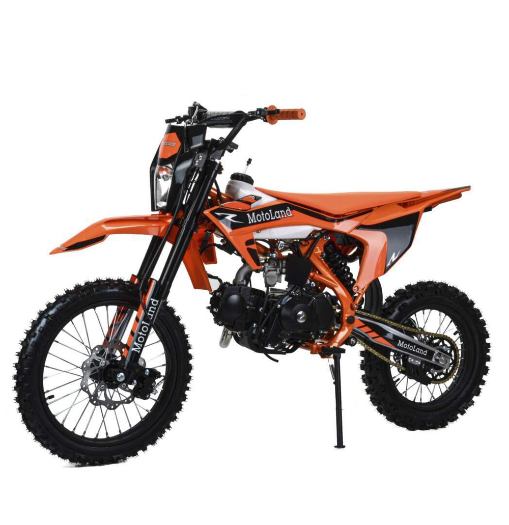 Питбайк Motoland 125 SX 125 E 17/14 оранжевый