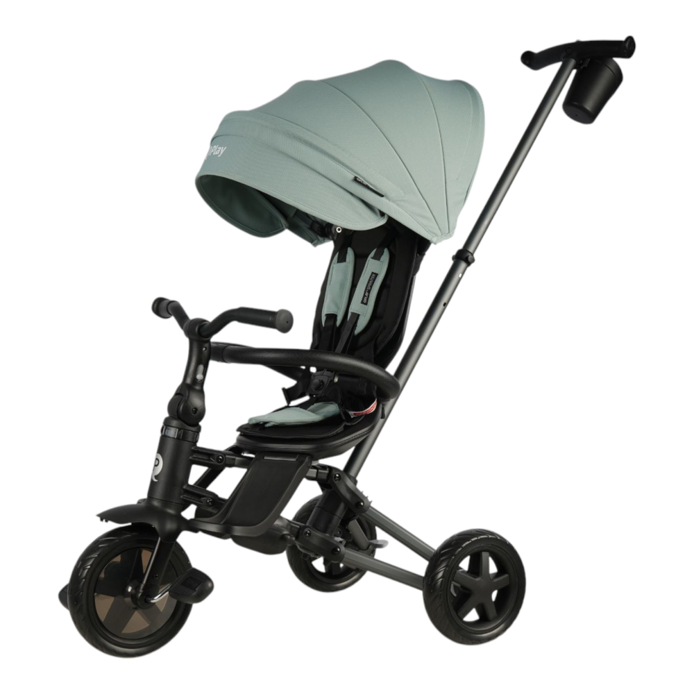 Велосипед трехколесный Qplay S700-16 Sprinter Mint (EVA/Graphite)