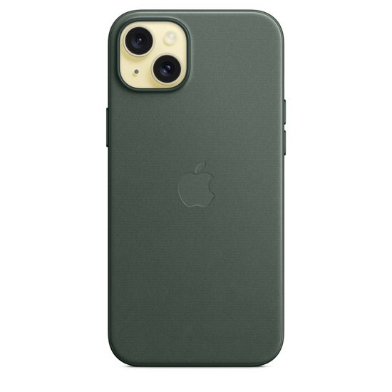 Чехол для iPhone 15 FineWoven с MagSafe - Mulberry ( Зеленый)