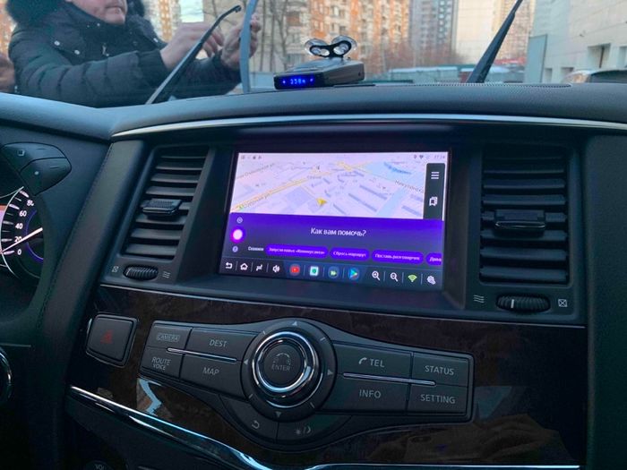 Магнитола для Nissan Patrol Y62, Infiniti QX56/QX80 2010-2019 (поддержка Bose, 360 и мониторов) - Kuberg QLed, Android 13, Быстрейшая, CarPlay, SIM-слот