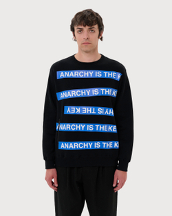 UNDERCOVER СВИТШОТ ЧЕРНЫЙ ANARCHY