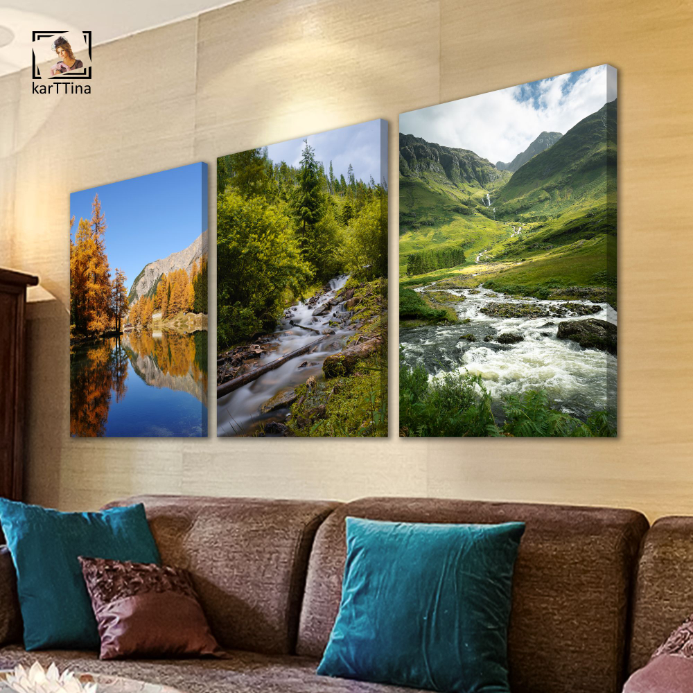 Картина karTTina "Скалистый берег", 150 см х 70 см