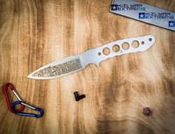 Клинок Aztec D2 StoneWash