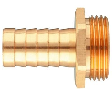 Штуцер для шланга 3/4" с наружной резьбой G1" Denzel 97272