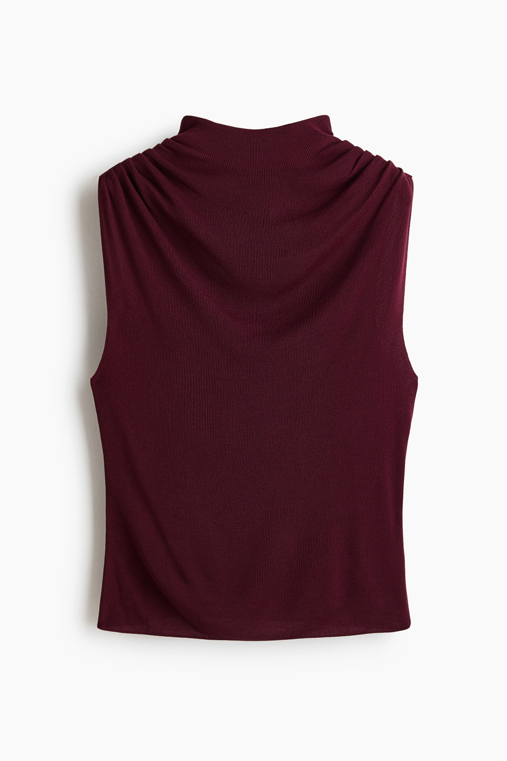 Трикотажный топ с драпировкой - H&M