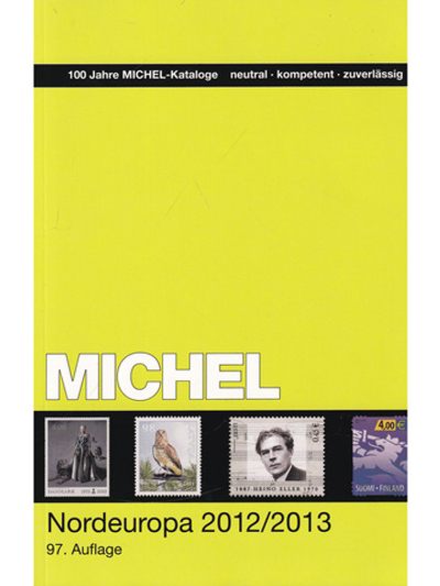 Каталог марок MICHEL. 2012/13 г. Сборник по маркам стран Северной Европы. #342549