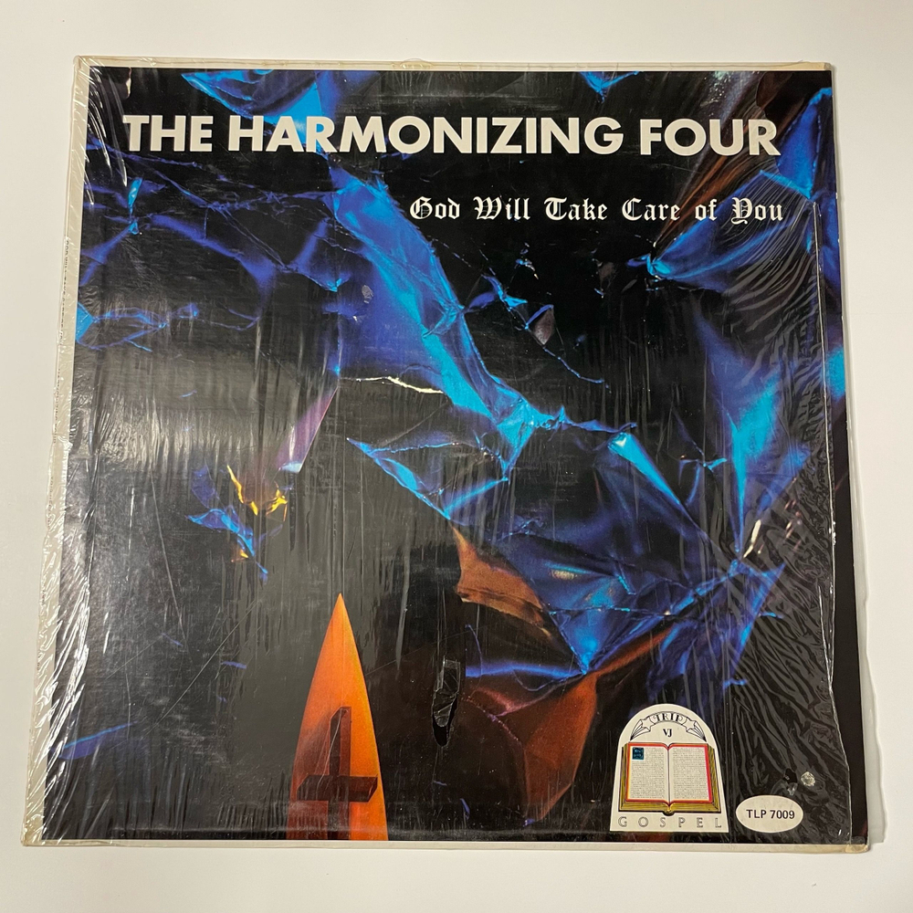Винтажная виниловая пластинка LP The Harmonizing Four, God Will Take Care Of You (США 1965) Госпел
